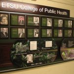 East Tennessee State University College of Public Health Signage