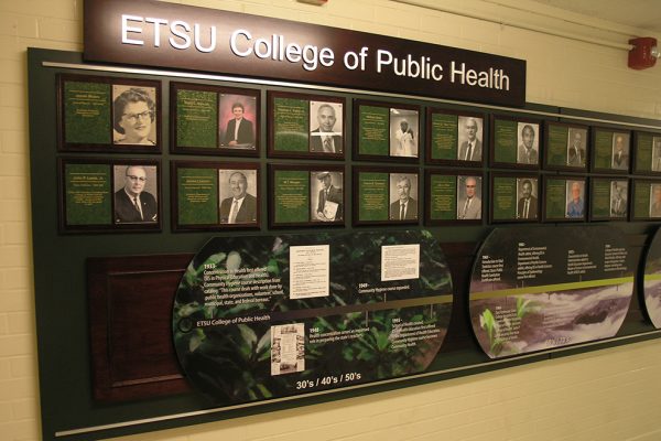 ETSU College of Public Health – Signage
