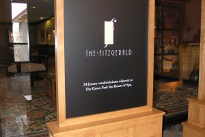Grove Park Inn Signage