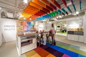 Universal Fibers Tradeshow Exhibit