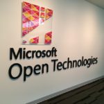 Microsoft Open Technologies Signage