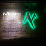 Meade Law Group LED Lit Sign