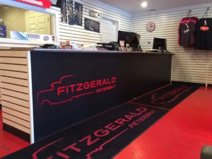 Fitzgerald Peterbilt Custom Interior, Signage, Graphics, Artwork
