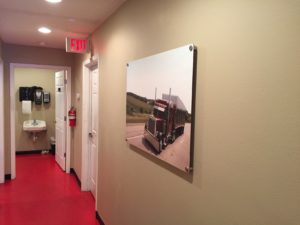 Fitzgerald Peterbilt Custom Interior, Signage, Graphics, Artwork