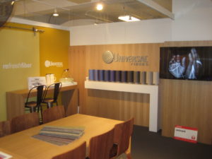 Universal Fibers Tradeshow Exhibit