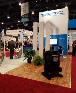 Bristol Compressors Tradeshow Exhibit