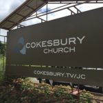 Cokesbury Church Entrance Signage