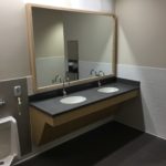 Veteran's Affair Hospital Expanded Emergency Room Restroom