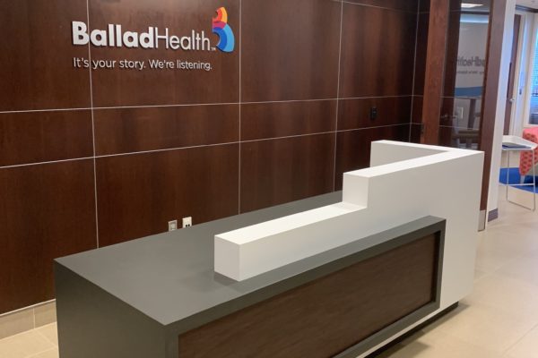 Ballad Health Corporate Receptionist Desk
