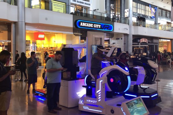 Arcade City VR Kiosk and Redemption Counter